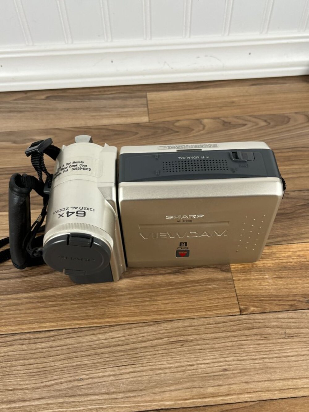 Sharp VL-E785 Viewcam Camcorder Camera & Accessories Tapes TESTED NO BATTERY CHA - Picture 10 of 16